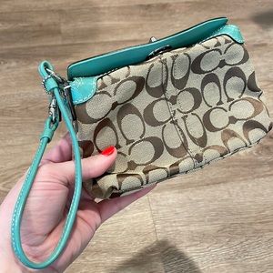 Coach wristlet